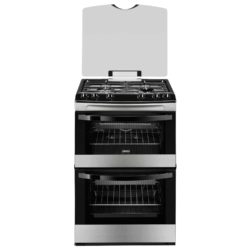 Zanussi ZCG63010XA 60cm Gas Cooker in Stainless Steel